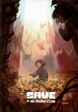 SAVE (2019) Undertale Zine (page+merch artist)