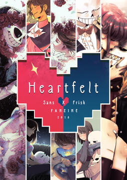 HEARTFELT (2018) Undertale Zine (page+merch artist)
